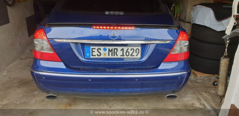 Mercedes-Benz E320 (W211) – Modifikationen – 3. Bremsleuchte vom Mopf