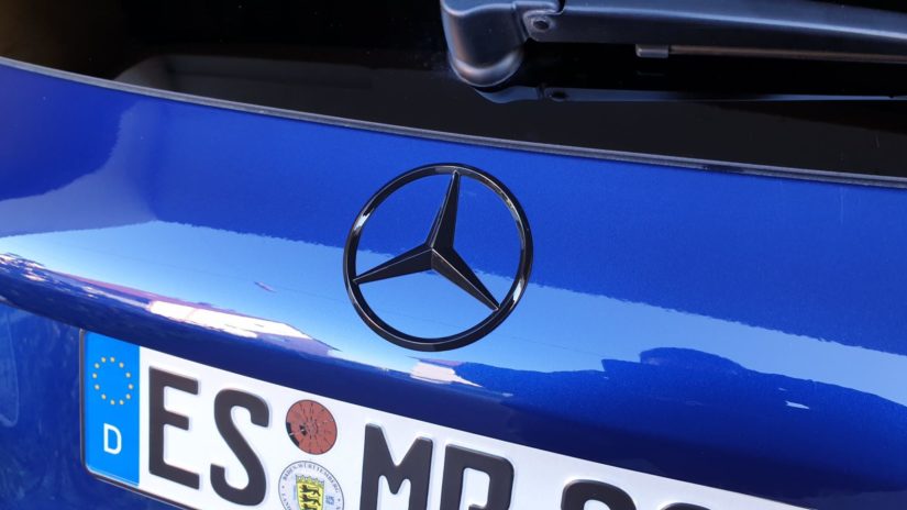Mercedes-Benz GLC250 (X253) – Modifikationen – Exterieur – Schwarzer Heckklappenstern